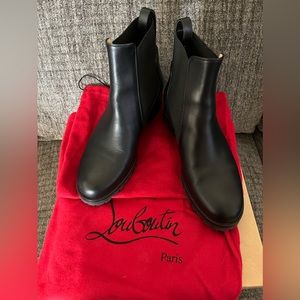 Christian Louboutin Marchacroche Flat Calf Boots